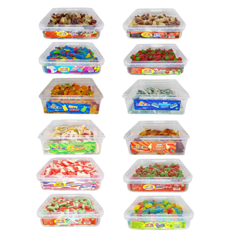 Funny Kids Tubs – Bundle of 12 (Click & Collect)