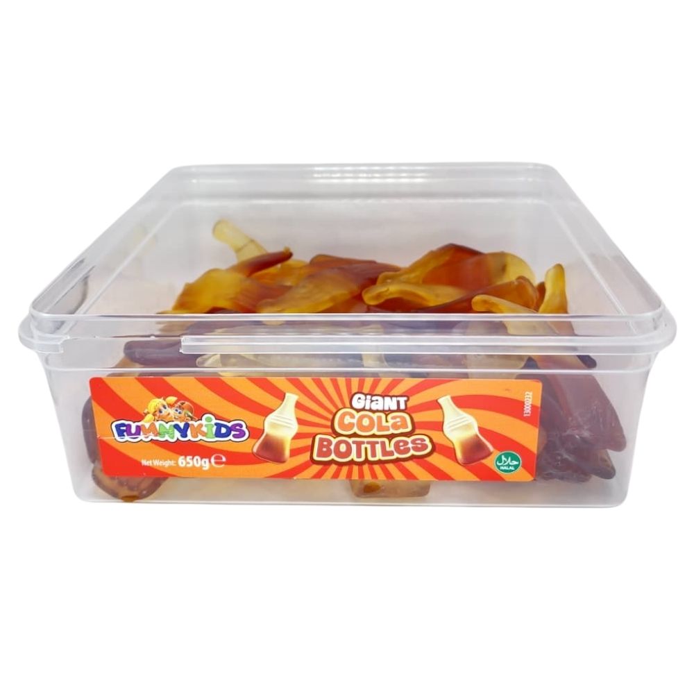 Giant Cola Bottles 650g